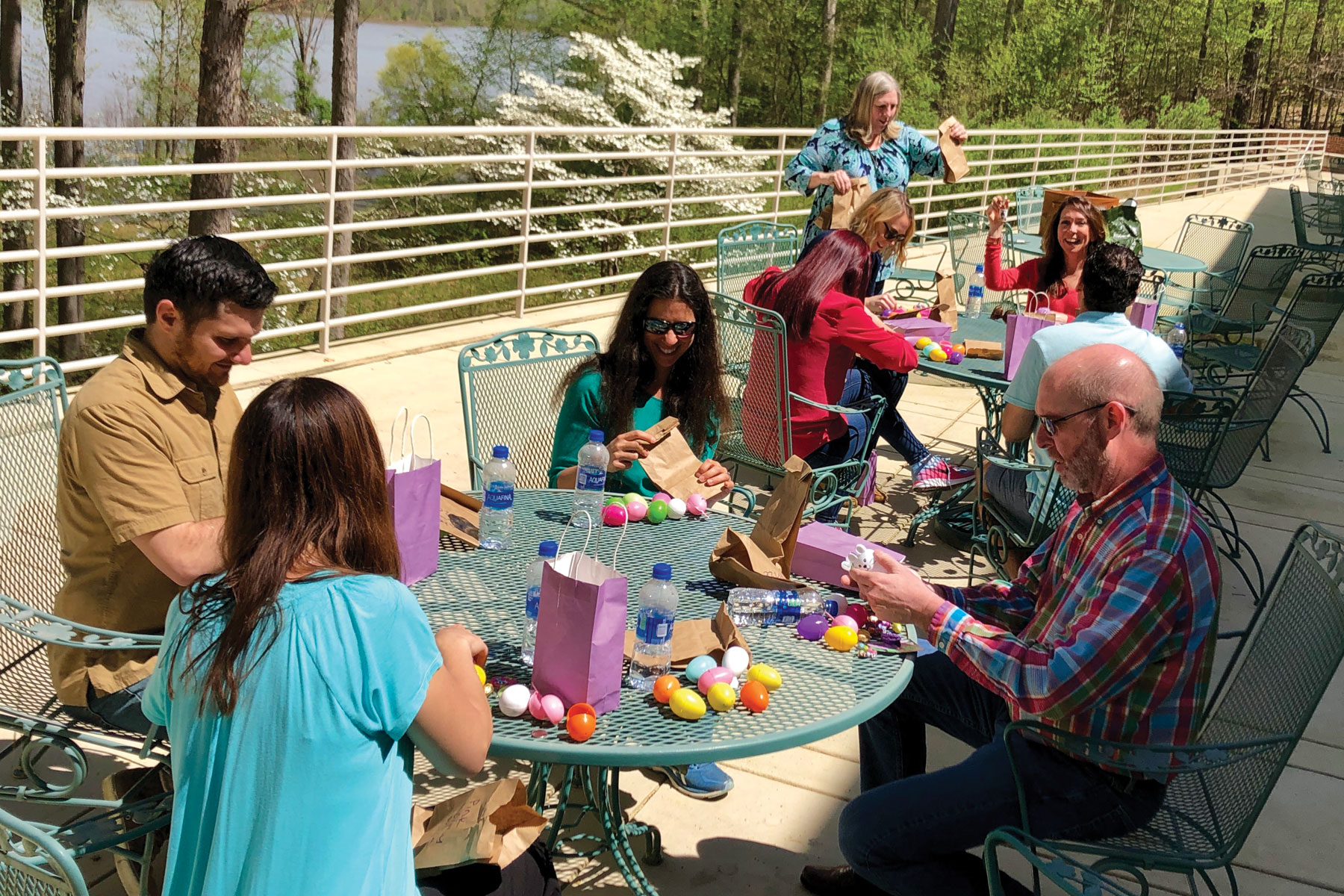 Easter Fun with the Team